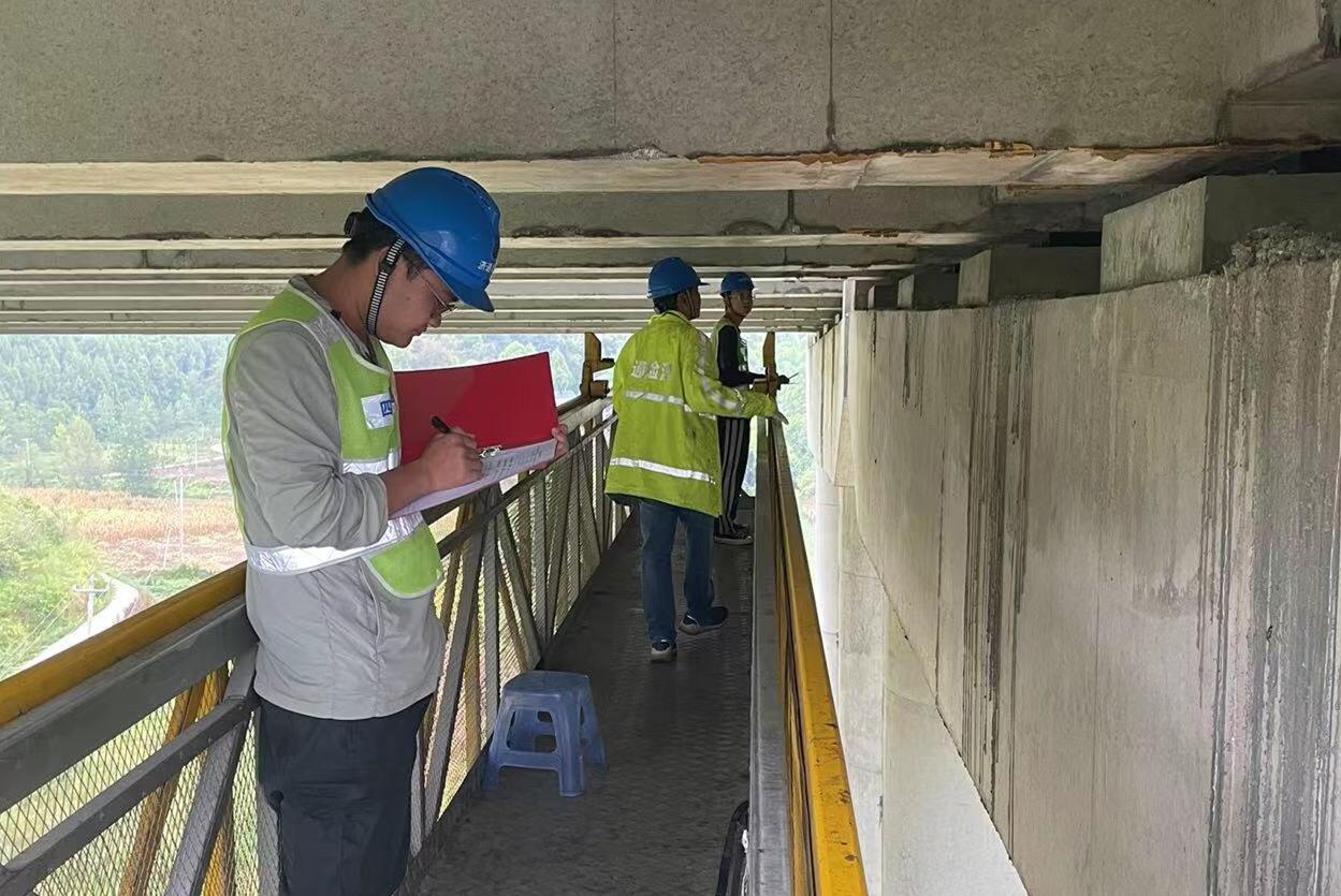 綿陽至西充高速公路竣工驗收復(fù)測
